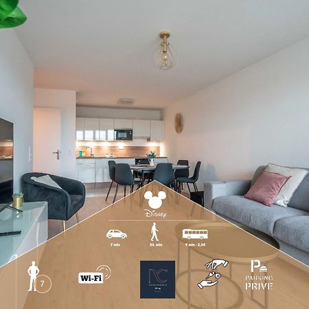 *Disneyland-Paris* 7Pers, Wifi, Netflix, Parking Serris Bagian luar foto
